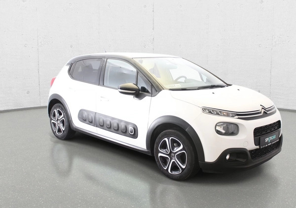 Citroen C3 cena 47900 przebieg: 53193, rok produkcji 2018 z Pasym małe 121